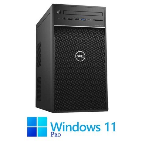 Workstation Dell Precision 3630 MT, i5-9500, 16GB DDR4, 512GB SSD, Win 11 Pro